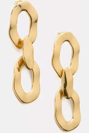 mint&berry Chain Link Drop Earrings