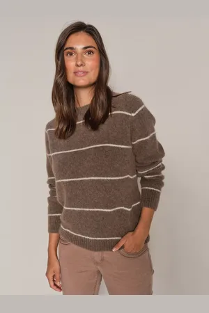 Mos Mosh Thora Stripe Wool Rich Jumper