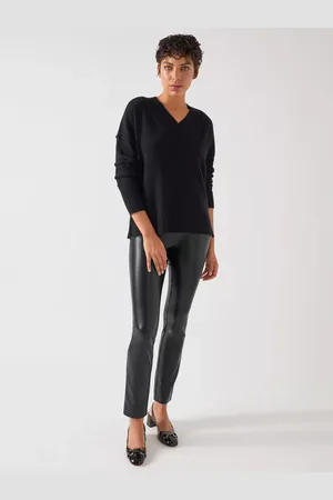 L.K. Bennett Cara V-Neck Merino Wool Blend Jumper