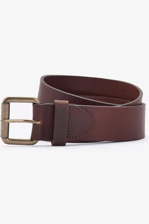 Barbour Matt Leather Belt