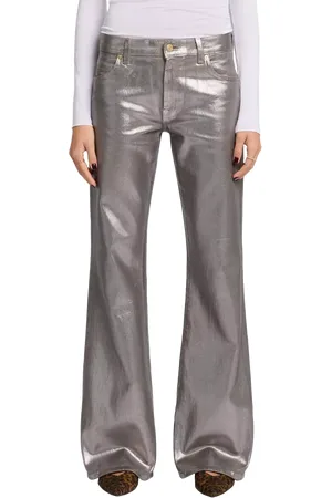 7 for all Mankind Spencer Coated Flare Jeans