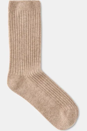 Whistles Cashmere Ribbed Socks