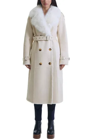 James Lakeland Faux Fur Military Coat