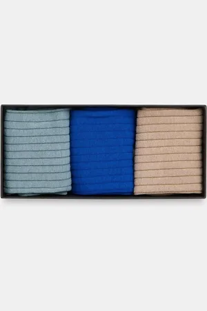 Whistles Ribbed Socks, Set of 3