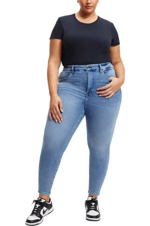 GOOD AMERICAN Always Fits Good Waist Skinny Jeans