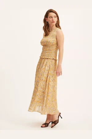 Summery Copenhagen Noor Smock Waist Skirt
