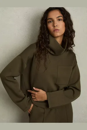 Reiss Iris High Neck Sweatshirt