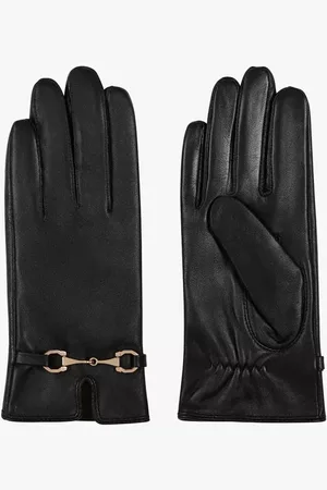 HotSquash Buckle Leather Gloves
