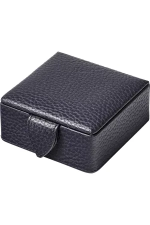 ASPINAL OF LONDON Small Stud Pebble Leather Box