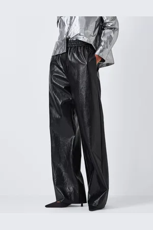Max Mara Plutone Faux Leather Trousers
