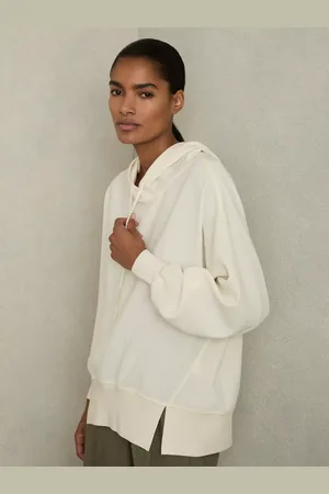 Reiss Kiara Split Side Hoodie