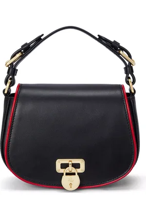 Ralph Lauren Lauren Tanner Leather Cross Body Bag