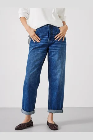 Hush Puppies Button Fly Boyfriend Jeans