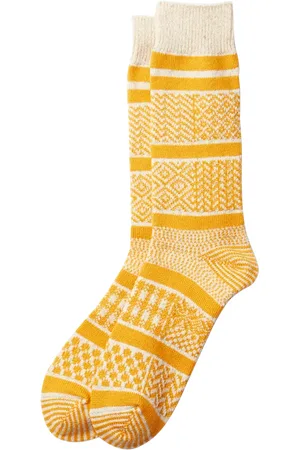 RoToTo Fair Isle Crew Socks