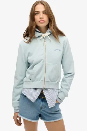 Superdry Athletic Essential Crop Zip Hoodie