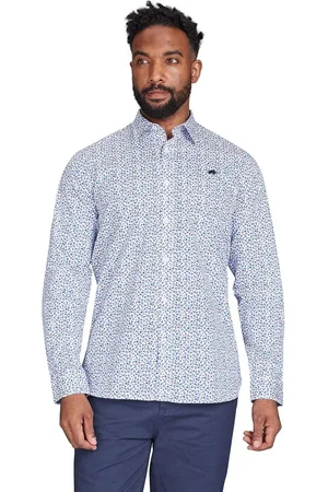 Raging Bull Cotton Regular Fit Floral Shirt