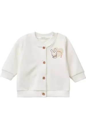 Benetton Baby Bunny Print Cardigan