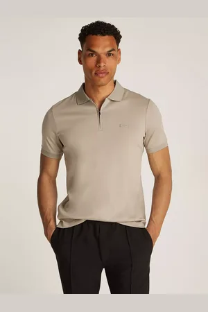 Calvin Klein Organic Cotton Short Sleeve Polo Shirt