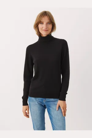 Part Two Riahs Turtleneck Wool Rich Jumper