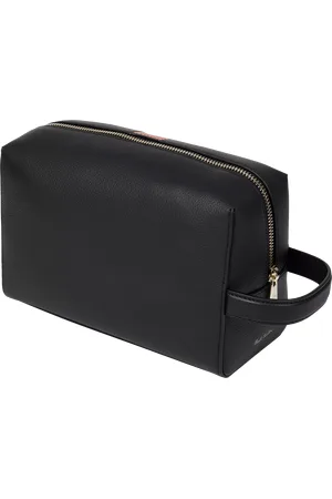 Paul Smith PS Leather Wash Bag, Black