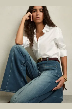Reiss Petite Sakura Flared Jeans