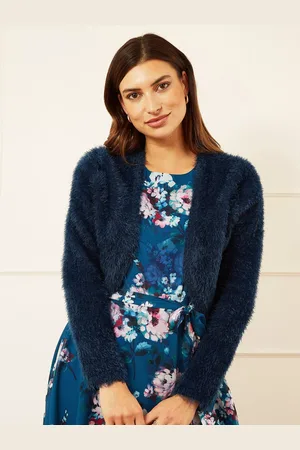 Yumi Eyelash Knit Bolero
