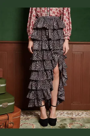 Sister Jane Lennox Leopard Skirt
