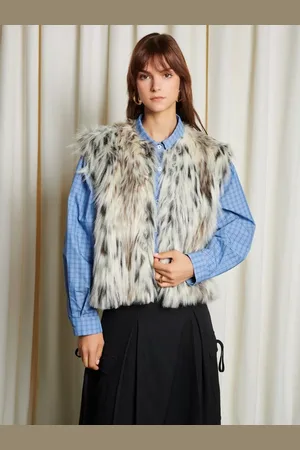 Ghospell Greer Faux Fur Gilet