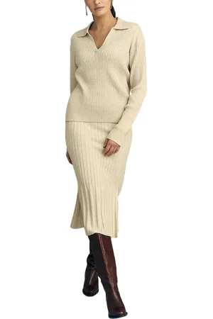 A-View Freja Ribbed Knit Top