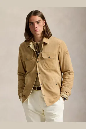 Ralph Lauren Polo Goat Suede Shacket