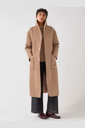 L.K. Bennett Callie Longline Quilted Coat