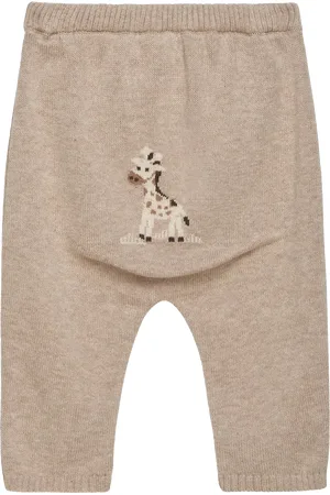 FrenchTrotters Baby Giraffe Wool and Cashmere Blend Leggings