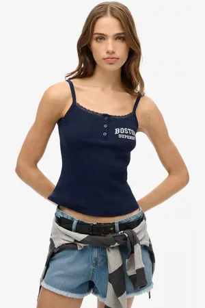 Superdry Athletic Essentials Button Cami Top