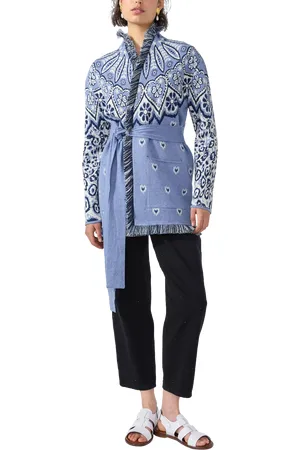 HAYLEY MENZIES Dalton Jacquard Cardigan