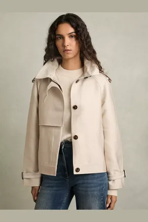 Reiss Mila Short Mac Coat