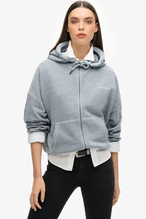 Superdry Essential Logo Overdyed Zip Hoodie
