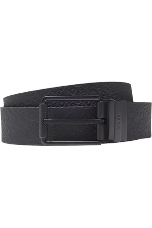 HUGO BOSS BOSS Embossed Reversible Leather Belt
