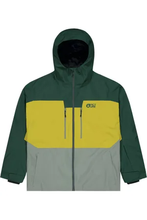 Picture Object 2-Layer Waterproof Ski Jacket, Pine Golden