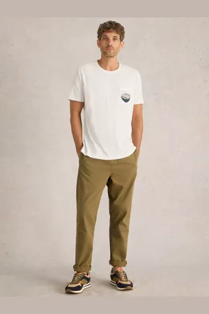 White Stuff Cotton Regular Fit Short Sleeve Ramen Graphic T-Shirt