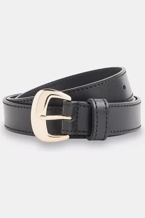 Whistles Leather Slim Belt