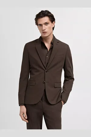 MANGO Paris Super Slim Fit Blazer