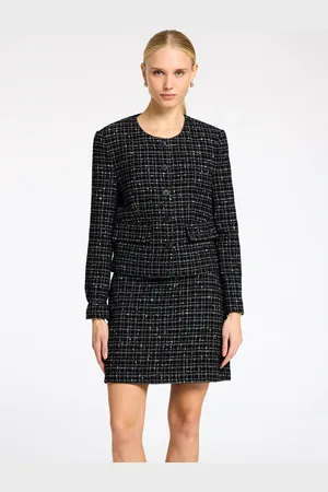 SELECTED Wilma Double Breasted Wool Blend Blazer