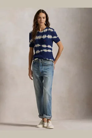 Ralph Lauren Polo Short Sleeve Cable Knit Top