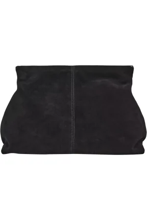 Flattered Clay Suede Oversized Clutch Bag