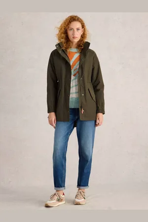 White Stuff Lexi Short Waterproof Coat