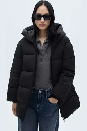 MANGO Tokyo Water Repellent Quilted Coat