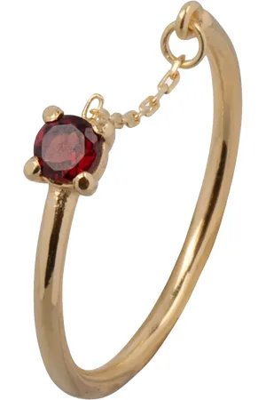 Ana Dyla Ella Garnet Ring