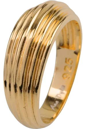 Ana Dyla Nova Ridged Band Ring