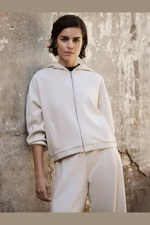 mint&berry Jersey Zip Through Hoodie
