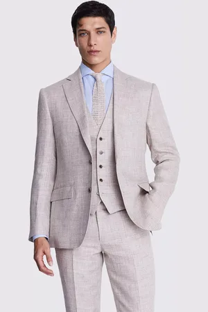 Moss Tailored Fit Linen Suit Jacket